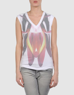 &Auml;rmelloses T-Shirt - JUST CAVALLI - BEI YOOX.COM