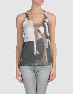 Balenciaga - Tops - t-shirts sans manches