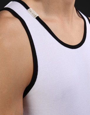 Canotta in costa di cotone - Gym T-shirts - Dolce&Gabbana - Estate 2014 Canotta in costa di cotone - Gym T-shirts - Dolce&Gabbana - Estate 2014