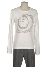 YOHJI YAMAMOTO POUR HOMME - Camiseta de manga larga