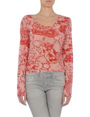 FATU HIVA - T-shirt maniche lunghe