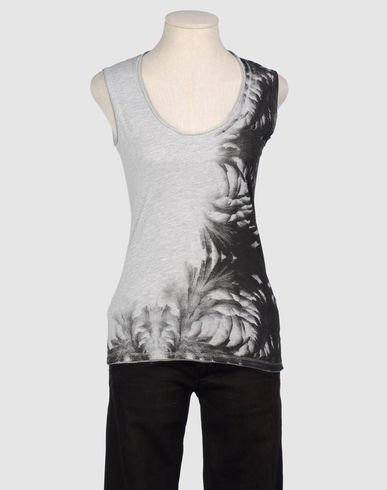 ZOOM DIESEL BLACK GOLD - Sleeveless t-shirt