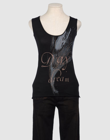 ZOOM DIESEL BLACK GOLD - Sleeveless t-shirt