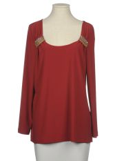 CARINISSIMA - T-shirt maniche lunghe
