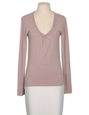 VDP COLLECTION - T-shirt maniche lunghe