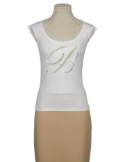 BLUMARINE - Αμάνικο  t-shirt
