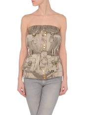 LES HOMMES - FEMME - Top a fascia