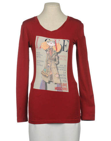 ZOOM LOVE MOSCHINO - Long sleeve t-shirt