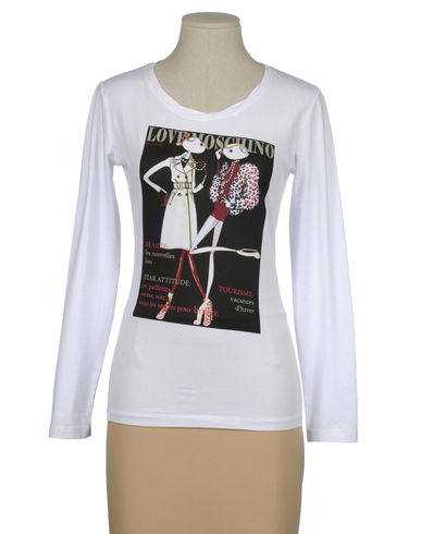 ZOOM LOVE MOSCHINO - Long sleeve t-shirt