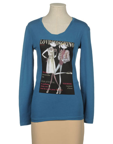 ZOOM LOVE MOSCHINO - Long sleeve t-shirt