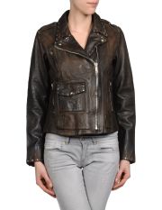 GOLDEN GOOSE - Leather outerwear