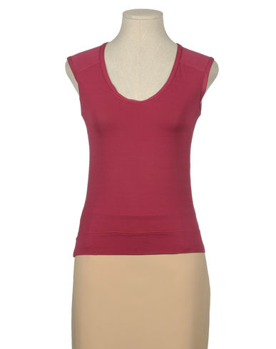 ZOOM DONNA KARAN - Sleeveless t-shirt