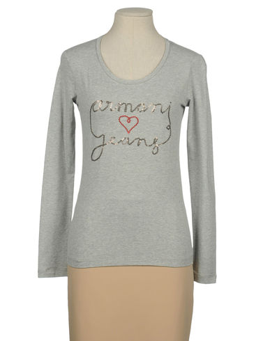 ZOOM ARMANI JEANS - Long sleeve t-shirt