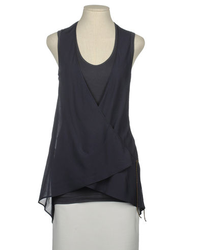 ZOOM BRUNELLO CUCINELLI - Sleeveless t-shirt