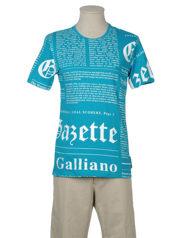 ZOOM JOHN GALLIANO BEACHWEAR - Short sleeve t-shirt