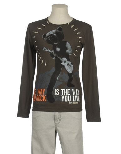 ZOOM LOVE MOSCHINO - Long sleeve t-shirt