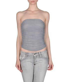 EMPORIO ARMANI - TOPS - Trägerloses Top - bei YOOX.COM