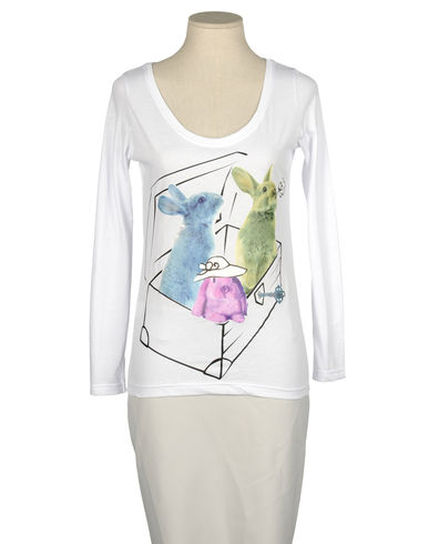 ZOOM ROSE' A POIS - Long sleeve t-shirt