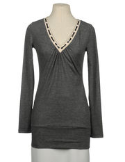 PIANURASTUDIO - T-shirt maniche lunghe