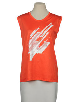 Balenciaga - Tops - t-shirts sans manches