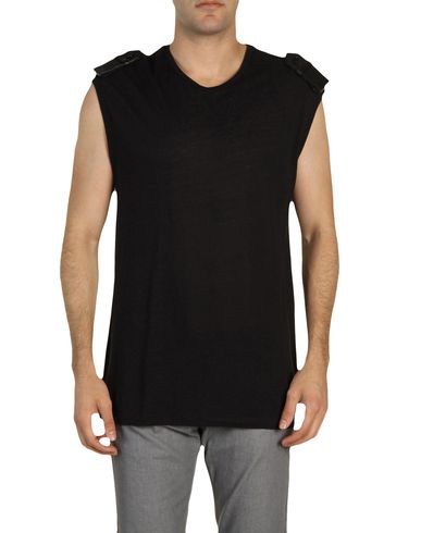 ZOOM NEIL BARRETT - Sleeveless t-shirt