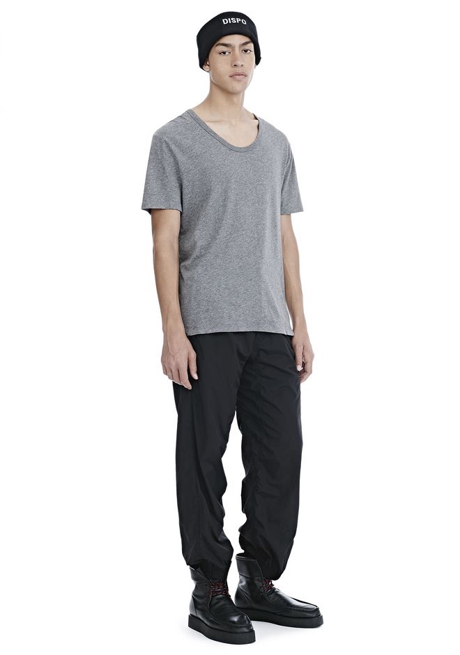 T by ALEXANDER WANG CLASSIC LOW NECK TEE