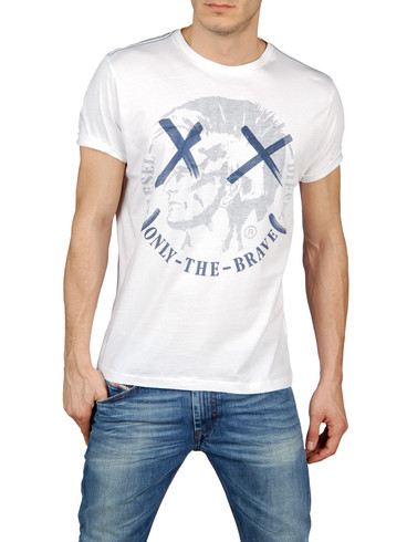 DIESEL - Short sleeves - T-BAKHA-R 00DFM
