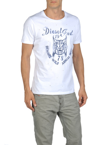 DIESEL - Short sleeves - T-TIRAWA-R 00QVJ