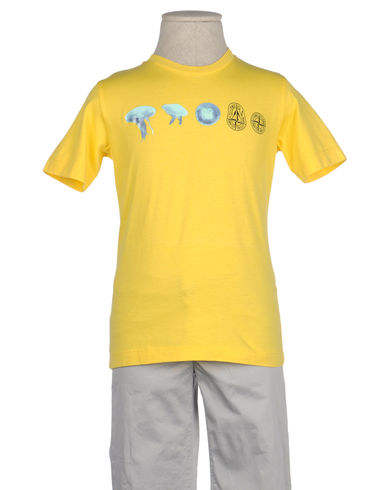 ZOOM STONE ISLAND JUNIOR - Short sleeve t-shirt