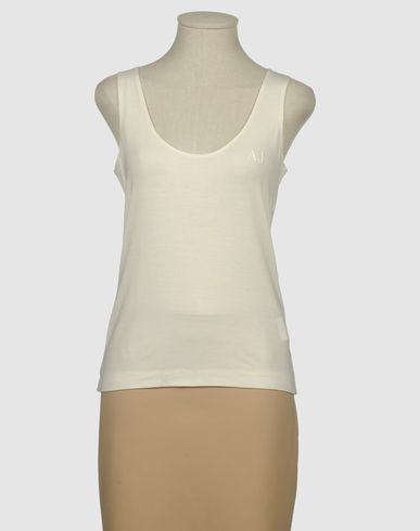 ZOOM ARMANI JEANS - Sleeveless t-shirt