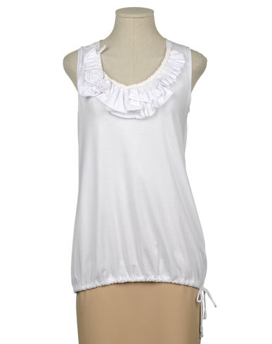 ZOOM TJ TRUSSARDI JEANS - Sleeveless t-shirt
