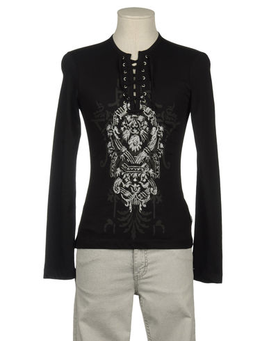 ZOOM JUST CAVALLI - Long sleeve t-shirt