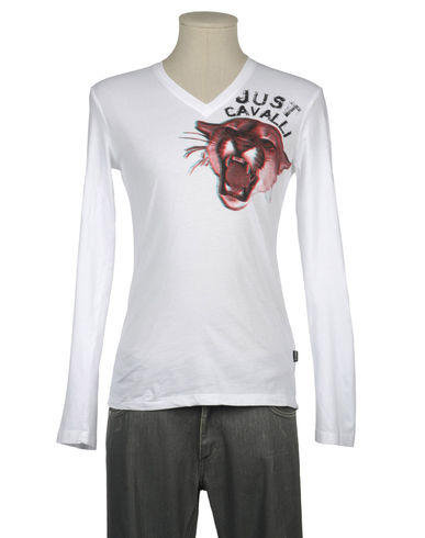 ZOOM JUST CAVALLI - Long sleeve t-shirt