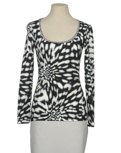ZOOM JUST CAVALLI - Long sleeve t-shirt