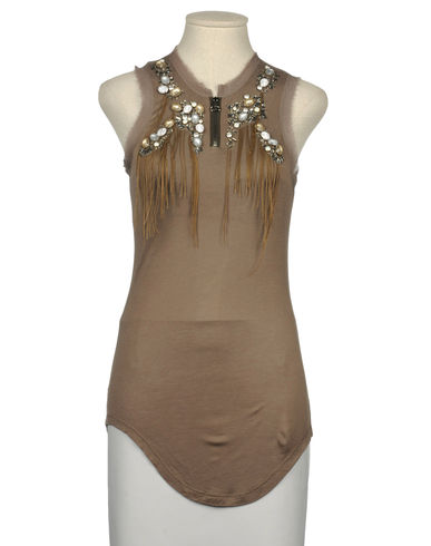 ZOOM ROBERTO CAVALLI - Sleeveless t-shirt
