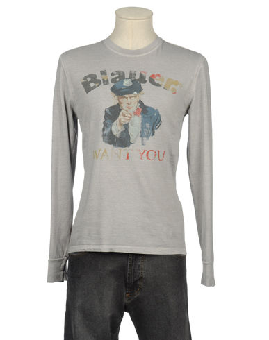 ZOOM BLAUER - Long sleeve t-shirt