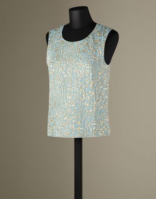 LUREX BROCADE TOP - Tops - Dolce&Gabbana - Winter 2014 LUREX BROCADE TOP - Tops - Dolce&Gabbana - Winter 2014