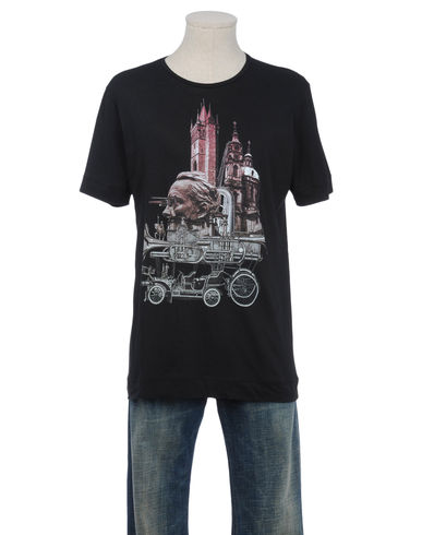 ZOOM DIESEL BLACK GOLD - Short sleeve t-shirt