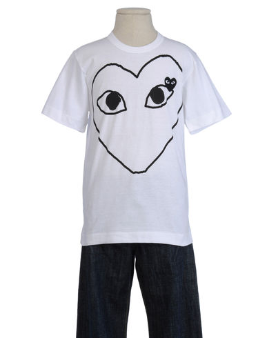 ZOOM COMME des GARÇONS PLAY - Short sleeve t-shirt