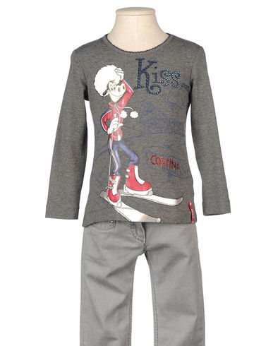 ZOOM MONNALISA NY & LON - Long sleeve t-shirt