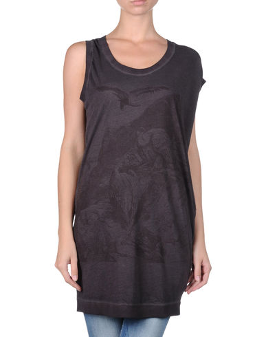 ZOOM DIESEL BLACK GOLD - Sleeveless t-shirt