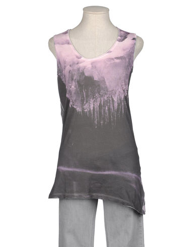 ZOOM DIESEL BLACK GOLD - Sleeveless t-shirt
