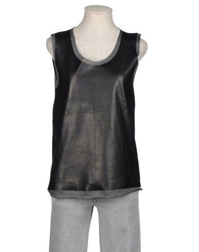ZOOM DIESEL BLACK GOLD - Sleeveless t-shirt