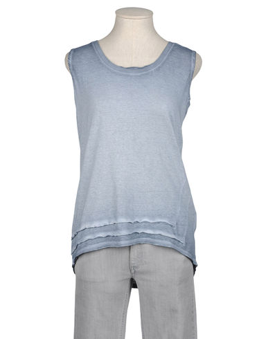 ZOOM DIESEL BLACK GOLD - Sleeveless t-shirt