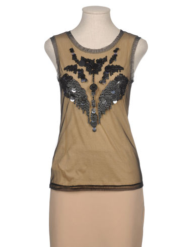 ZOOM STEFANEL - Sleeveless t-shirt