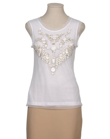 ZOOM STEFANEL - Sleeveless t-shirt