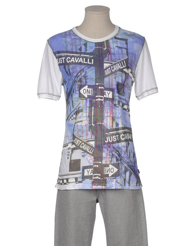 ZOOM JUST CAVALLI - Short sleeve t-shirt