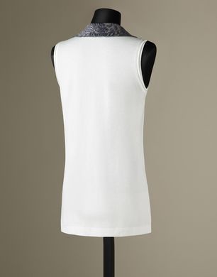 BROCDE COLLAR TANK TOP - T-Shirts - Dolce&Gabbana - Winter 2014 BROCDE COLLAR TANK TOP - T-Shirts - Dolce&Gabbana - Winter 2014