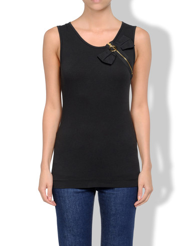 Moschino, Ärmelloses T-Shirt