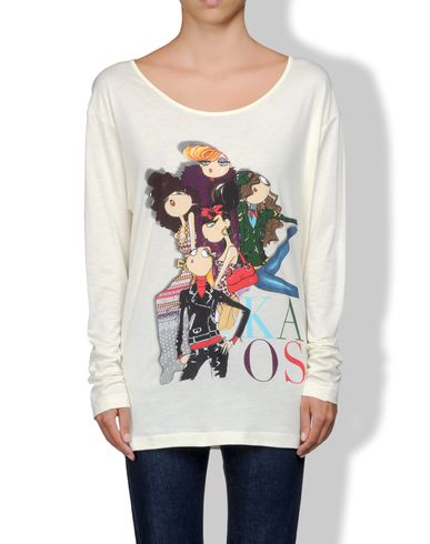 Moschino, T-shirt maniche lunghe